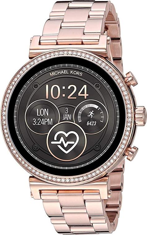 michael kors smartwatch sofie watch bands|Michael Kors touchscreen smartwatch.